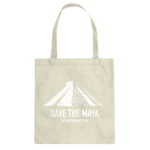 Save the Maya Cotton Canvas Tote Bag