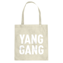 Yang Gang Cotton Canvas Tote Bag