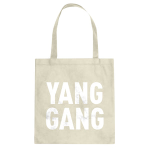 Yang Gang Cotton Canvas Tote Bag