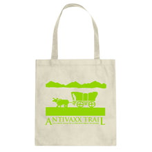 Antivaxx Trail Cotton Canvas Tote Bag