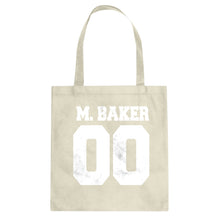 M. BAKER 00 Cotton Canvas Tote Bag
