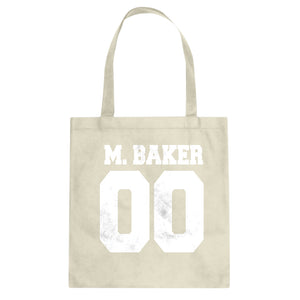 M. BAKER 00 Cotton Canvas Tote Bag