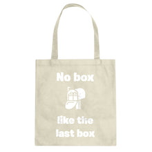No box like the last box Cotton Canvas Tote Bag