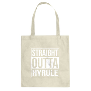 Straight Outta Hyrule Cotton Canvas Tote Bag