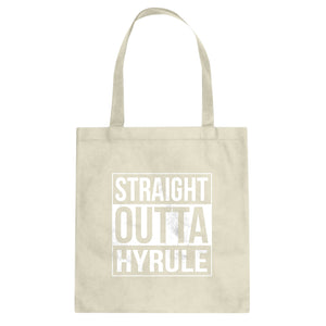 Straight Outta Hyrule Cotton Canvas Tote Bag