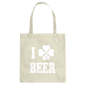 Tote I Love Beer Canvas Tote Bag