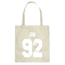 Jin 92 Cotton Canvas Tote Bag