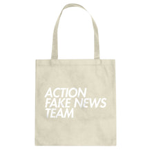 Tote Action Fake News Team Canvas Tote Bag