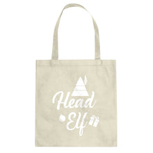 Head Elf Cotton Canvas Tote Bag