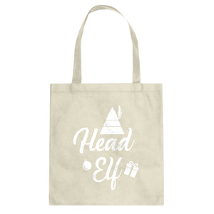 Head Elf Cotton Canvas Tote Bag