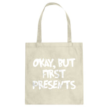 Okay but first, presents. Cotton Canvas Tote Bag