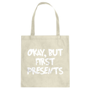 Okay but first, presents. Cotton Canvas Tote Bag