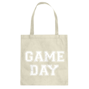 GAME DAY Cotton Canvas Tote Bag