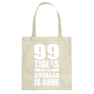 I got 99 Tigers Cotton Canvas Tote Bag