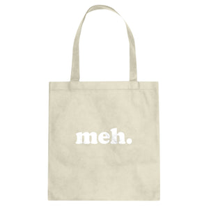 Meh Cotton Canvas Tote Bag