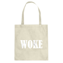 Woke Cotton Canvas Tote Bag