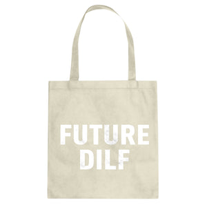 FUTURE DILF Cotton Canvas Tote Bag