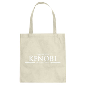 Tote Vote Kenobi Canvas Tote Bag