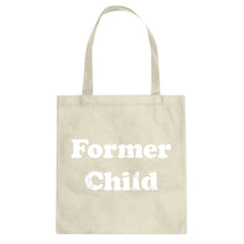 Former Child Cotton Canvas Tote Bag