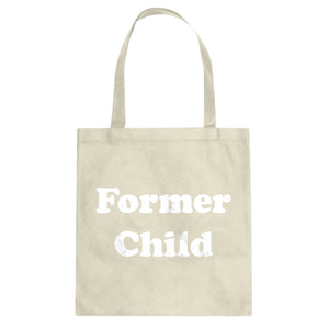 Former Child Cotton Canvas Tote Bag