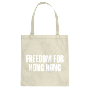 Freedom for Hong Kong Cotton Canvas Tote Bag