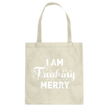 Freaking Merry Cotton Canvas Tote Bag