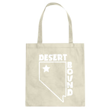 Desert Bound Nevada Cotton Canvas Tote Bag