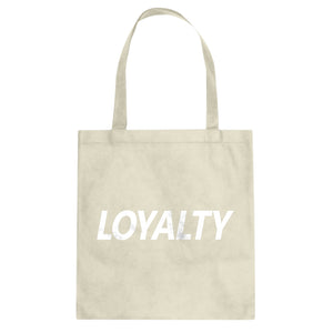 Loyalty Cotton Canvas Tote Bag