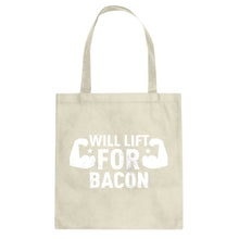 Tote Will Lift for Bacon Canvas Tote Bag
