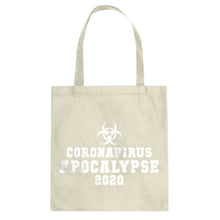 Coronavirus Apocalypse 2020 Cotton Canvas Tote Bag
