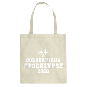 Coronavirus Apocalypse 2020 Cotton Canvas Tote Bag