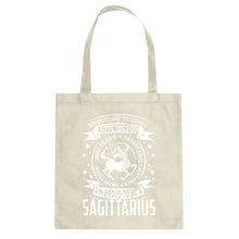 Sagittarius Astrology Zodiac Sign Cotton Canvas Tote Bag