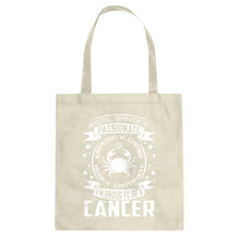 Tote Cancer Astrology Zodiac Sign Canvas Tote Bag