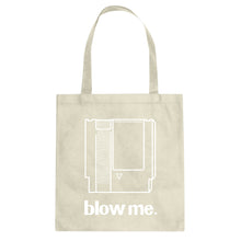 Tote Blow Me Game Cartridge Canvas Tote Bag