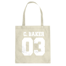 C. BAKER 03 Cotton Canvas Tote Bag