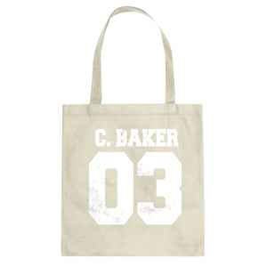 C. BAKER 03 Cotton Canvas Tote Bag