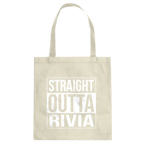 Straight Outta Rivia Cotton Canvas Tote Bag