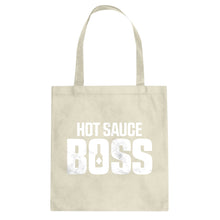 Hot Sauce Boss Cotton Canvas Tote Bag