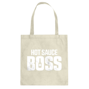 Hot Sauce Boss Cotton Canvas Tote Bag