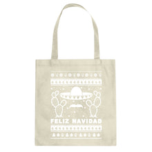 Tote Feliz Navidad Canvas Tote Bag