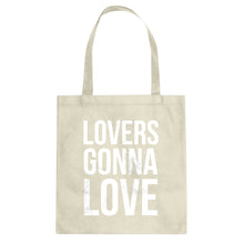 Lovers Gonna Love Cotton Canvas Tote Bag