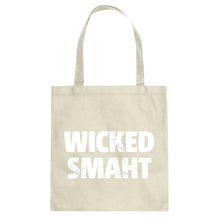 Wicked Smaht Cotton Canvas Tote Bag
