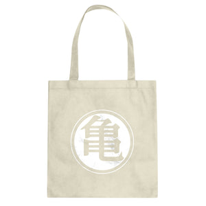Kame House Turtle School Cotton Canvas Tote Bag