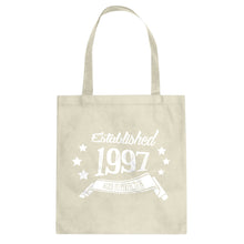 Tote Established 1997 Canvas Tote Bag