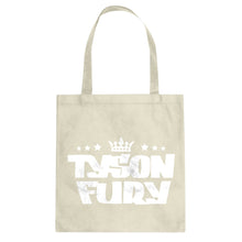 Tyson Fury The Gypsy King Cotton Canvas Tote Bag