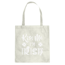 Tote Kiss Me I'm Irish Canvas Tote Bag