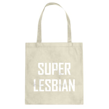 Super Lesbian Cotton Canvas Tote Bag