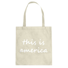 Tote This is America Canvas Tote Bag