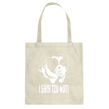 Tote I Shih Tzu Not Canvas Tote Bag