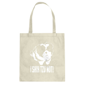Tote I Shih Tzu Not Canvas Tote Bag